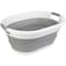 Wakeman Collapsible Laundry Basket - 39L Portable Sink, Plastic Bin, or Ice Bucket by Wakeman Gray 75-CMP1137 - alternate 1